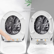 Antibacteriële Toiletbril Woody - Met Softclose - Universeel - Toiletbrillen met print - WC Bril - Toiletzitting