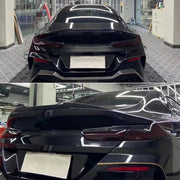 Achterbumper Spoiler Vleugel - Voor BMW 8 Serie G15 Coupe (2018+)- Gloss Zwart - M4 Stijl - Auto accessoires