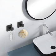 Handdoekstangset - Handdoekrek - Handdoekhouder - Badkameraccessoires - Voor Wandmontage in Badkamer - Zwart