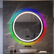 Badkamerspiegel Musica - Met verwarming en LED verlichting - Bluetooth en muziek - Geen condens - Spiegel voor badkamer - 70x90cm