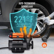 Auto Luchtcompressor - Bandenpomp - 12V Olievrije compressor - Stille 150PSI 100L/min Bandenvuller