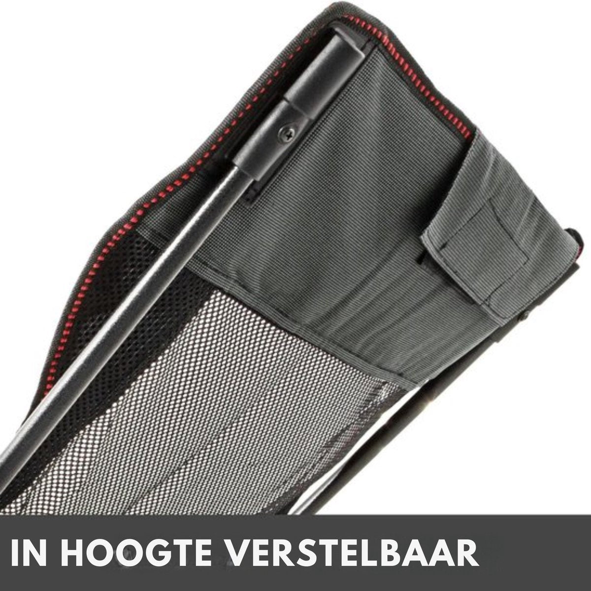 Verstelbare rugleuning - Opvouwbare ligbed - Campingstoel - Ligstoel