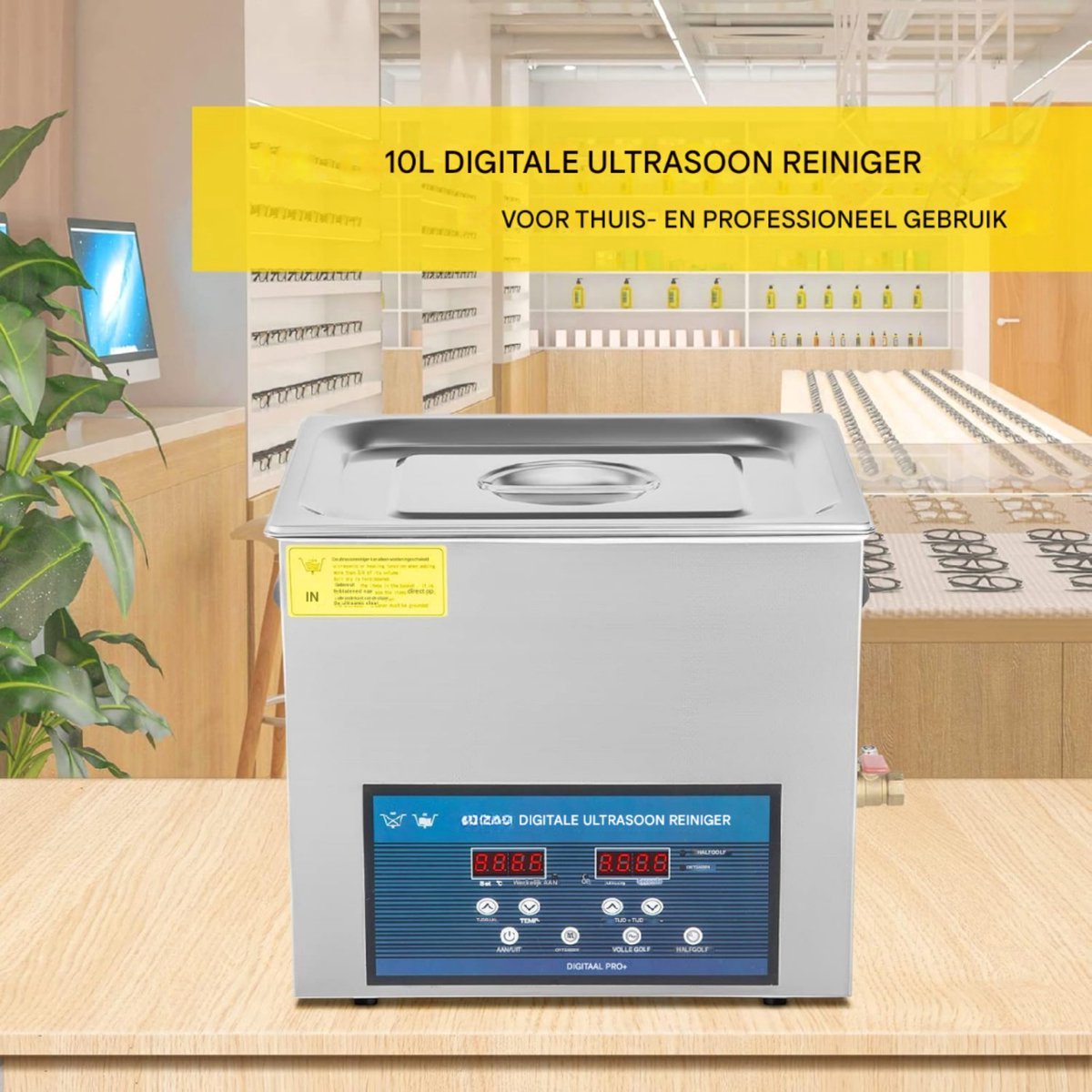 Ultrasoon Reiniger - Diepe Reiniging - Perfect Voor Delicate Objecten