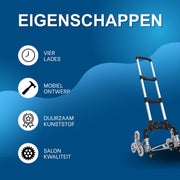 Opvouwbare trapsteekwagen - Steekwagen - Transportkar - Transportwagen - Transporthulp - 100kg