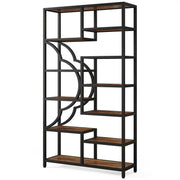 Boekenkast Martino - Vakkenkast 180cm - Opbergkast - 11 lagen - Boekenrek - Woonkamer, slaapkamer, kantoor