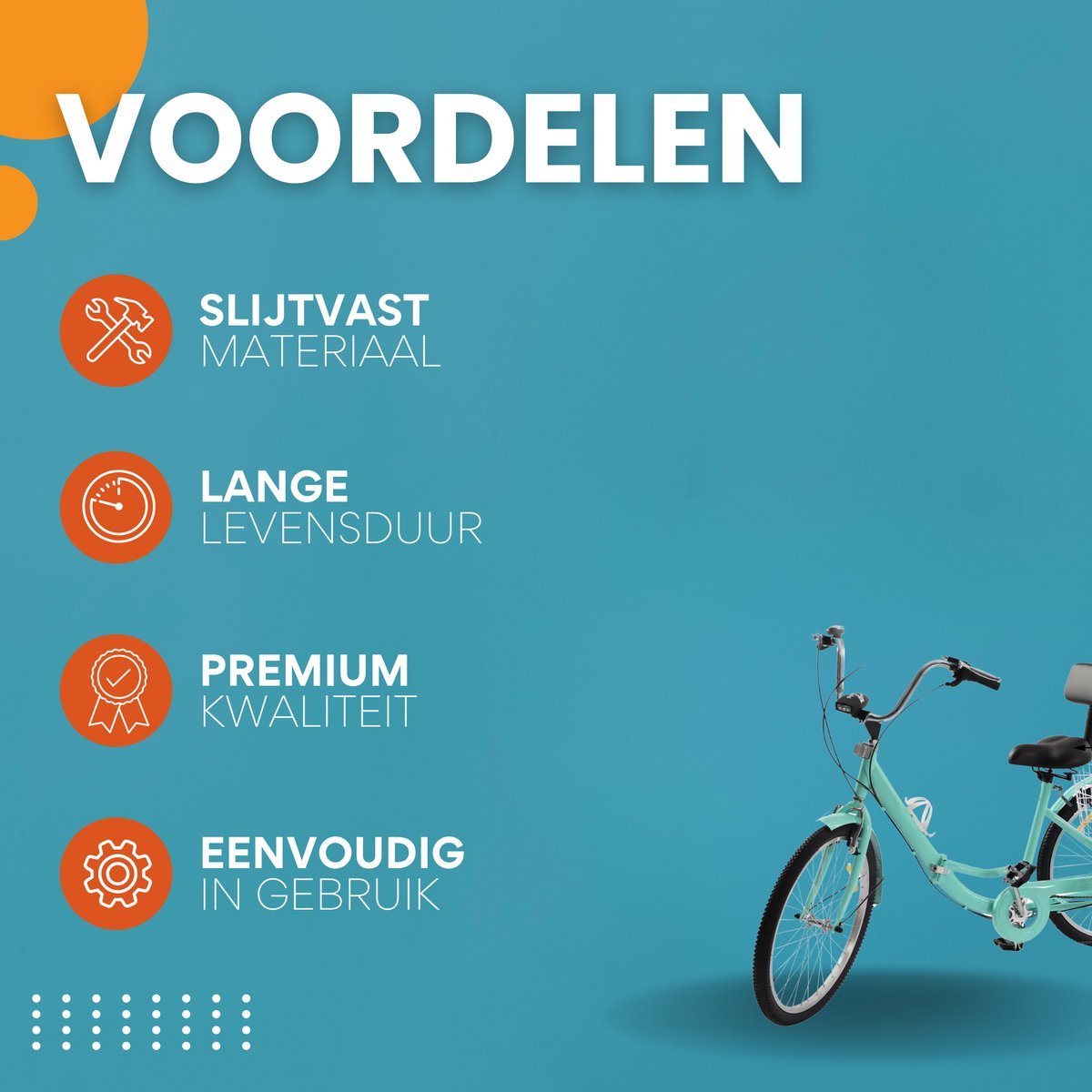 Opulence Driewieler 7 versnellingen - Fiets voor volwassenen en senioren - 24 Inch - Opvouwbare Trike - Met mand en LED Verlichting - Groen