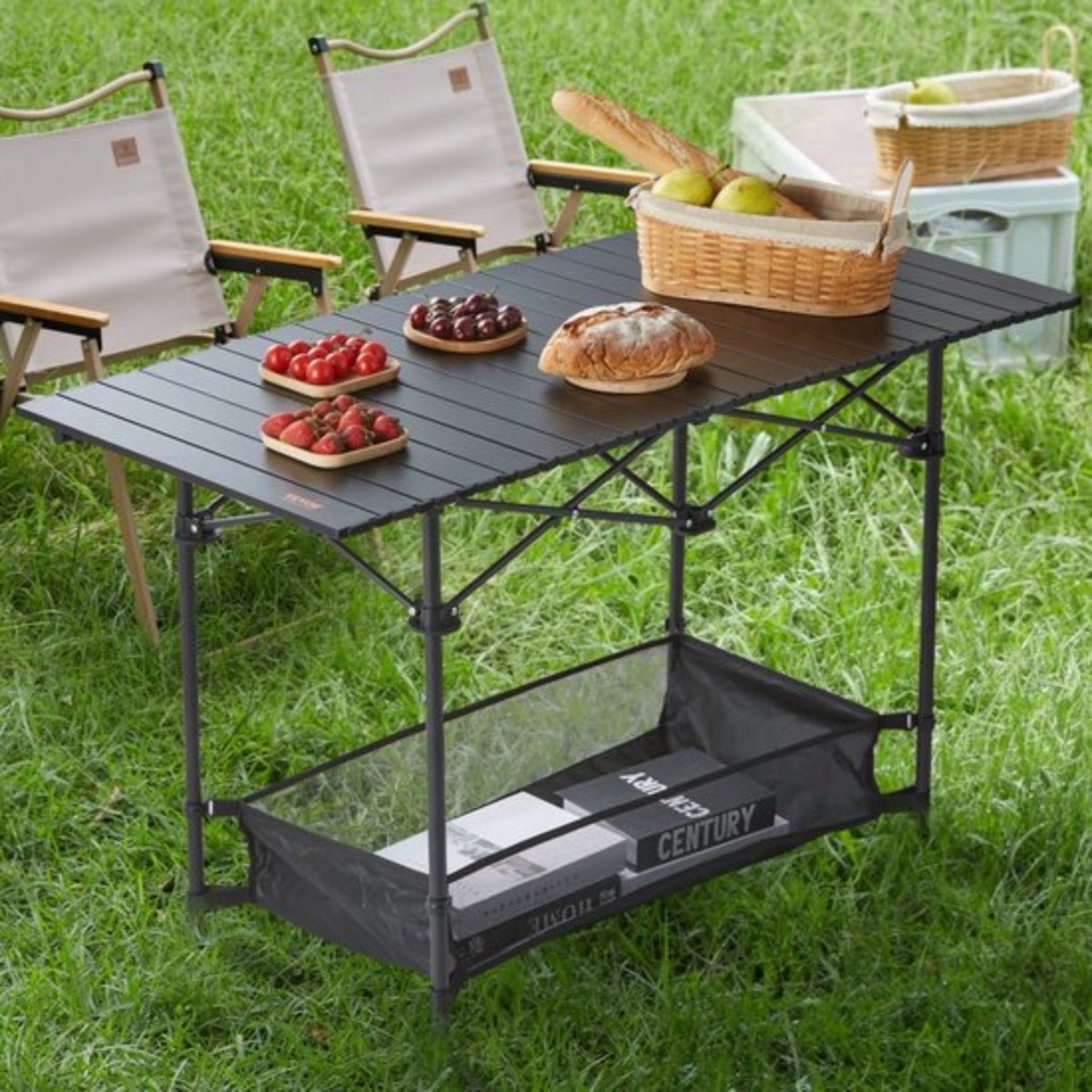 Campingtafel - Inklapbare - picknicktafel - 4 personen - Camping klaptafel inklapbaar - Kinderen & volwassenen