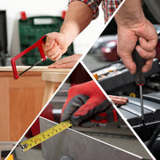 Gereedschapset - 198-delige - Gereedschapskoffer gevuld - Gereedschapstas - Gereedschapskist - Voor Thuis en autoreparatie - Handgereedschapset met rateldop en schroevendraaierset - Rood