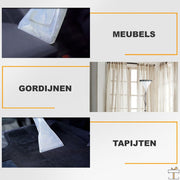 Happyment® Tapijtreiniger machine - Vlekkenreiniger bank - Auto - Stofzuiger - Meubelreiniger - 30L - Zwart - Black friday - Kerstcadeau