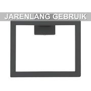 Handdoekstangset - Handdoekrek - Handdoekhouder - Badkameraccessoires - Voor Wandmontage in Badkamer - Zwart