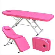 Massagetafel - Behandelbank – Voor schoonheidssalons en spa’s – Geschikt voor massage en tattoo - Roze
