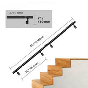 Trapleuning - Onderhoudsarme Aluminium Reling - 213 cm - 200kg Draagvermogen