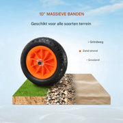 Kajak trolley - Voor SUP, Kano, Kayak, Surfplank - Surf trolley - Opvouwbare Kano trolley - PU Banden - 113KG