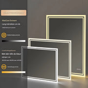 Badkamerspiegel London - Met verwarming en LED verlichting - Geen condens - Spiegel voor badkamer - 70x50cm