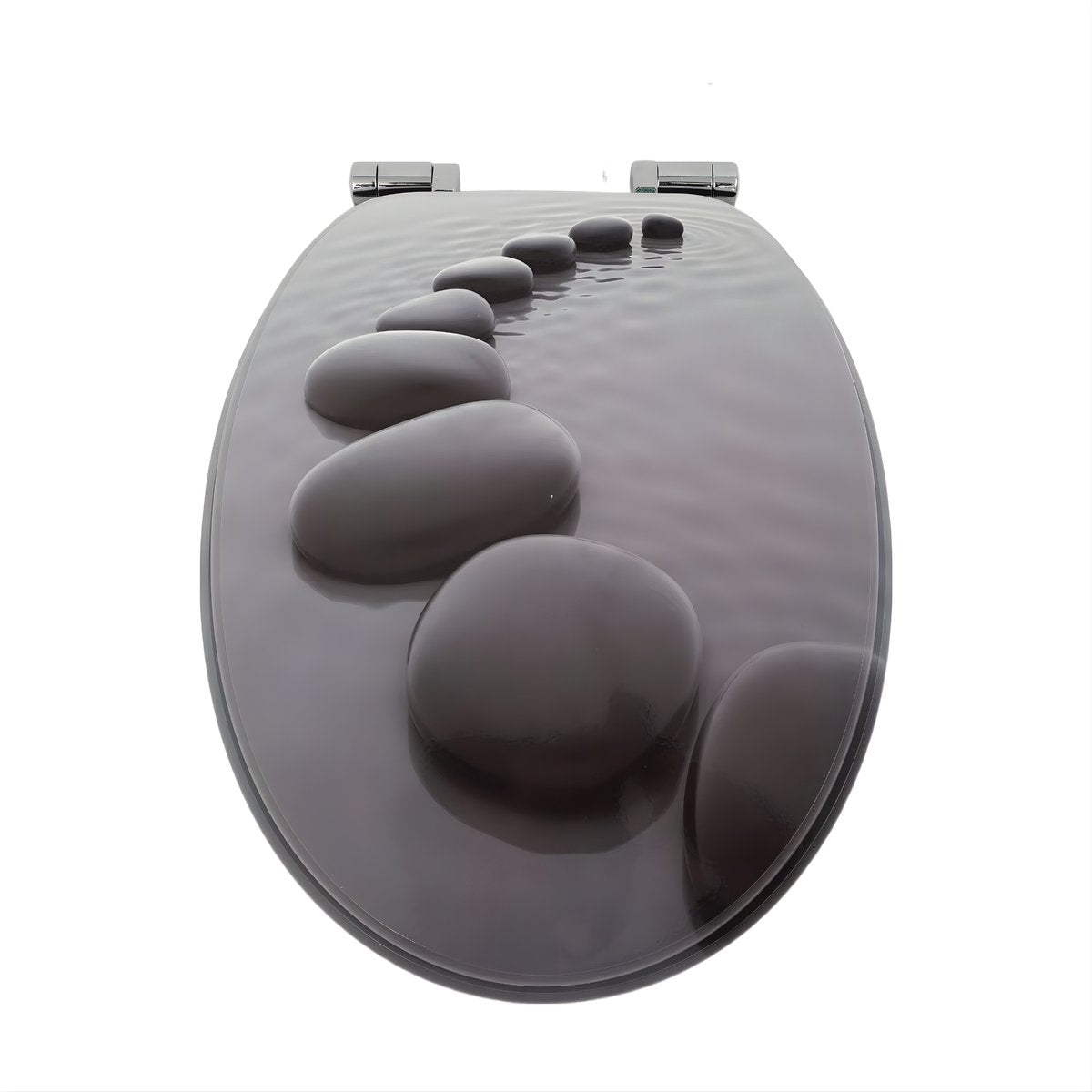 WC-bril - Toiletbril – Voor Toilet & Badkamer – Verdikt & Antibacterieel - Met Soft-Close – Met print