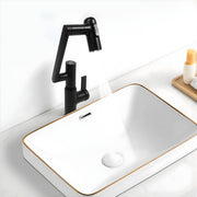 Badkamerkraan - Wastafelkraan - Voor badkamer en keuken - Met LED-temperatuurindicator - Zwart