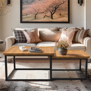 Salontafel Opulence - 2-Delig - Vierkant - Woonkamer - Bijzettafels