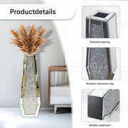 Decoratieve Vloervaas Dublin - Grote hoge vaas - Voor Pampas Gras of Kunstbloemen - 68 CM - Voor binnen