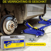 Hydraulische Trolley Jack - 2 Ton - Kraan Hijskop Vloer Jack - Heavy Duty Auto & Caravan Standhouder - Hefgereedschap voor Reparatie