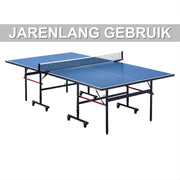 Professionele Opvouwbare Tafeltennistafel - Pingpongtafel - Voor Indoor & Thuisgebruik - MDF Speeloppervlak - Dikte 12mm
