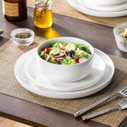 Lavish Bordenset – 18 delig- 6 persoons – Wit Keramisch – Dinerborden – Ontbijtborden