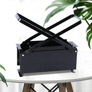 Brikettenpers - Papierpers - Pers - Voor Papier - Voor Tuin, Haard of Camping - Metaal - Zwart