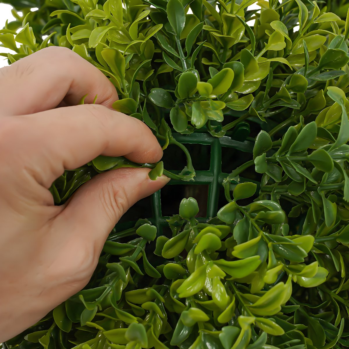 Kunstplant konijnvorm - Voor Binnen en Buiten / Decoratie - Konijnvormige Buchsbaum Kunstplant - Plastic / Groen - 50cm