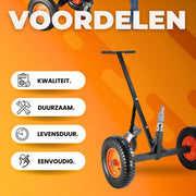 Camping Aanhanger – 454kg Verstelbare Caravan Trailer – Voor Tent of Bagage Transport