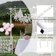 Elegante rozenboog - Voor tuin of bruiloft - Decoratie - Voor klimplanten - Metaal - 200x200cm