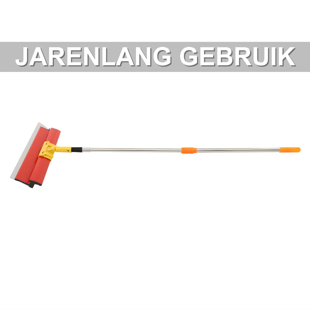Teken- en afwerkset - Voor muren en pleisterwerk - Droogtekeningbladen met verlenggreep - Rood