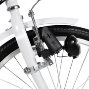 Driewieler Lizo Valora - 6 versnellingen - Fiets voor volwassenen en senioren - 24 Inch - Opvouwbare Trike - Met mand - Voorrem - Zwart