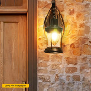2-in-1 Wandlamp - in Europese Vintage Stijl - Voor Woonkamers & Slaapkamers - Glazen Lampenkap - Tot 40W, Verlicht 5m² Ruimte