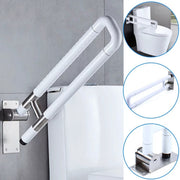 Toilet wandbeugel - Voor badkamer en toilet - Handgreep - 60cm - Steunbeugel met antislip - Ouderen- WC