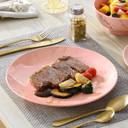Rosetta Ventina Serviesset - 12 delig - 4 persoons - Baby roze - Dinerborden - Bordenset - Diepe borden - Ontbijtborden - Servies - Keukenservies