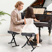 Pianokruk - In hoogte verstelbaar - Pianostoel - Pianobank - Opvouwbare Kruk