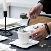 Noble Serviesset – 6 persoons – 30 delig – Wit Keramisch – Dinerborden – Kleine Borden