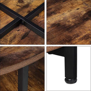 Salontafels Zyrell - Bijzettafels - 2 stuks - Voor Woonkamer, Slaapkamer & Kantoor - Industriële look - Multifunctioneel als Nachtkastje of Salontafel