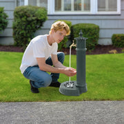 Vrijstaande Outdoor Kraan - Waterkolom met Kraan - voor Tuin, Weiland, Boerderij & Achtertuin Irrigatie - Ideaal voor Buitenwassen