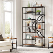 Boekenkast Martino - Vakkenkast 180cm - Opbergkast - 11 lagen - Boekenrek - Woonkamer, slaapkamer, kantoor