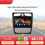 Radiosysteem - Voor Mercedes C/CLK-Klasse (W203-W168) - CarPlay, Android Auto & GPS