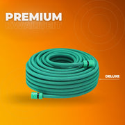 Tuinslang 50m - Waterleiding - Waterverdeler - Rubber - Flexibel - PE groen