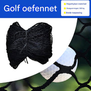 Golfoefennet - Chipping net - Golfaccessoires - Golf - 3x3m - Voor Indoor & Outdoor Training - Zwart