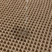 Badmat Vaylen - voor badkamer - Douchemat - Bruin - 50x80cm - Absorberend & antislip - Boho stijl