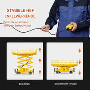 Hydraulische Pomp PRO - 12V - Autolift - Vorkheftruck - 1600W - 19L Tank - Enkelwerkend