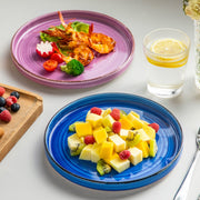 Valenza Pastaborden - 6 delig - 6 persoons - Mix kleuren - Dinerborden - Bordenset - Diepe borden - Ontbijtborden - Servies - Keukenservies