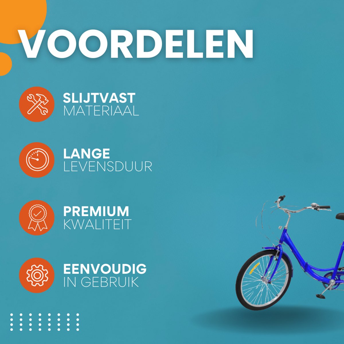 Driewieler Dita - 7 versnellingen - Fiets voor volwassenen en senioren - 24 Inch - Opvouwbare - Verstelbaar - Met mand - Voorrem - Blauw
