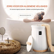 Handdoekverwarmer - Elektrisch Droger - Wit - Kinderslot - 20 Liter