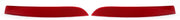 Reflectorlens - Achterbumper - Links + Rechts - Voor Mercedes GL-Klasse X166 (2013-2016) - Auto Accessoires