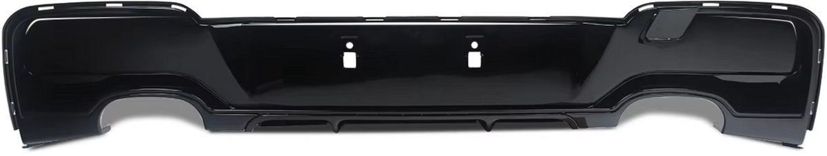 Voorbumper Splitter - C43 Look - Gloss Zwart - Voor Mercedes C-Klasse W206/S206 AMG (2022-2024) - Auto Accessoires