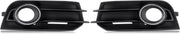 Grille - Voor Audi A1 8X 2010-2014 - Auto accessoires - Mistlicht grille cover - Met chroom trim - LH + RH